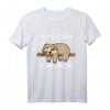 Hektik Ist Auch Keine Lösung Lustiges Faultier T-Shirt – Humorvolles Geschenk für Damen & Herren gegen Stress im Alltag
