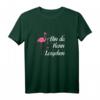 Party Feiern Saufen Wein Sekt Flamingo T-Shirt - Lustiges Mädelsabend & Junggesellinnenabschied Outfit für Frauen