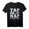 Tap Or Nap BJJ Brazilian Jiu-Jitsu T-Shirt – Perfektes Geschenk für Trainer und Grappling-Liebhaber, Jiu-Jitsu & Bodenkampf Begeisterte
