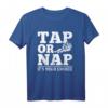 Tap Or Nap BJJ Brazilian Jiu-Jitsu T-Shirt – Perfektes Geschenk für Trainer und Grappling-Liebhaber, Jiu-Jitsu & Bodenkampf Begeisterte