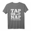 Tap Or Nap BJJ Brazilian Jiu-Jitsu T-Shirt – Perfektes Geschenk für Trainer und Grappling-Liebhaber, Jiu-Jitsu & Bodenkampf Begeisterte