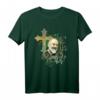 Heiliges Gebet-Kreuz-Geschenke Padre Pio T-Shirt für Katholiken - Perfekt für Kommunion, Taufe, Konfirmation & religiöse Festtage