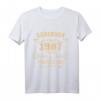 36. Geburtstag T-Shirt für Mann und Frau – Legenden wurden 1987 geboren, Geschenkidee für Bruder, Schwester, Freunde und Familie