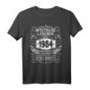 Jahrgang 1984 Mystische Legende Geburtstag T-Shirt – Einzigartiges Geschenk für den Jahrgangsbirthdays, stilvoll und humorvoll
