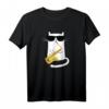 Lustiges Katzen-tragende Sonnenbrillen Saxophon spielt T-Shirt – Perfektes Geschenk für Musiker, Saxophonisten und Katzenliebhaber zu Geburtstagen & Weihnachten