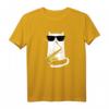 Lustiges Katzen-tragende Sonnenbrillen Saxophon spielt T-Shirt – Perfektes Geschenk für Musiker, Saxophonisten und Katzenliebhaber zu Geburtstagen & Weihnachten