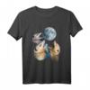 Drei Opossum Heulen auf Mond - Lustiges Opossum Liebhaber Kostüm T-Shirt für Männer, Frauen & Kinder als Geschenk