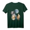 Drei Opossum Heulen auf Mond - Lustiges Opossum Liebhaber Kostüm T-Shirt für Männer, Frauen & Kinder als Geschenk