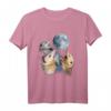 Drei Opossum Heulen auf Mond - Lustiges Opossum Liebhaber Kostüm T-Shirt für Männer, Frauen & Kinder als Geschenk