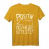 Mieze Katze POSITIV AUF MÜDE GETESTET - Lustiges Schlaf T-Shirt für Katzenliebhaber & Morgenmuffel