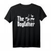 The DogFather T-Shirt – Lustiges Hundevater Geschenk zum Geburtstag im Vintage Stil