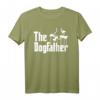 The DogFather T-Shirt – Lustiges Hundevater Geschenk zum Geburtstag im Vintage Stil