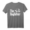 The DogFather T-Shirt – Lustiges Hundevater Geschenk zum Geburtstag im Vintage Stil