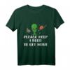 Alien T-Shirt Herren Damen Kinder Außerirdisch Ufo Weltall - Klassisch geschnittenes Space-Shirt mit Fliegender Untertasse