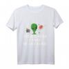 Alien T-Shirt Herren Damen Kinder Außerirdisch Ufo Weltall - Klassisch geschnittenes Space-Shirt mit Fliegender Untertasse