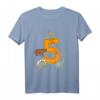Kinder Geburtstagsshirt 5 Jahre Junge Dinosaurier Dino T-Shirt - Lustiges Dino T-Shirt für den besonderen Geburtstag