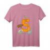 Kinder Geburtstagsshirt 5 Jahre Junge Dinosaurier Dino T-Shirt - Lustiges Dino T-Shirt für den besonderen Geburtstag