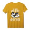 So Müde Wie Heute War Ich Seit Gestern Nicht Mehr Pinguin T-Shirt – Lustiges Geburtstags- und Alltagsshirt für Morgenmuffel & Schlafmützen