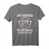 Feuerwehr T-Shirt für Helden - Rausrennen war gestern, wir rein! Geschenk für Feuerwehrleute & Feuerwehr-Fans zu Weihnachten