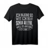Spruch Fun T-Shirt 'Ich bleibe so wie ich bin' für Damen und Herren – Lustiges Freizeit- und Partyshirt als Geschenk oder zum Selbertragen