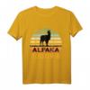 Alpaka Flüsterer Lustiges Lama Retro T-Shirt – Perfekt für Tierliebhaber, Landwirte & Lama-Fans als Geschenk