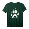 Fuchs Silhouette Fußabdruck T-Shirt für Umweltschutz & Klimaschutz - Unterstütze Naturschutz & Demo-Aktionen