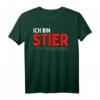 Stier Sternzeichen T-Shirt mit lustigem Spruch – Geburtstagsgeschenk für Stier-Geborene, Freunde & Familie