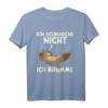 Ich Schnarche Nicht Ich Brumme Schlafshirt - Lustiges Pyjama Oberteil für Langschläfer, Morgenmuffel und Schnarchende Partner zum Geburtstag oder Vatertag
