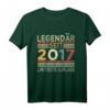 Kinder 7. Geburtstag T-Shirt - Legendär seit 2017, Perfektes Geschenk für Jungen und Mädchen zum 7. Geburtstag