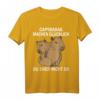 Lustiges Capybara T-Shirt für Tierliebhaber - Niedliches Wasserschwein Outfit für Kinder, Damen und Herren, perfekte Geschenkidee für Weihnachten, Geburtstage, Vatertag & Muttertag