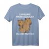 Lustiges Capybara T-Shirt für Tierliebhaber - Niedliches Wasserschwein Outfit für Kinder, Damen und Herren, perfekte Geschenkidee für Weihnachten, Geburtstage, Vatertag & Muttertag