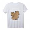 Lustiges Capybara T-Shirt für Tierliebhaber - Niedliches Wasserschwein Outfit für Kinder, Damen und Herren, perfekte Geschenkidee für Weihnachten, Geburtstage, Vatertag & Muttertag
