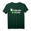 Elektrofahrzeug rEVolution EV-Treiber T-Shirt - Für Umweltbewusste und Elektromobilitäts-Fans, Mode gegen den Klimawechsel