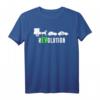 Elektrofahrzeug rEVolution EV-Treiber T-Shirt - Für Umweltbewusste und Elektromobilitäts-Fans, Mode gegen den Klimawechsel