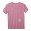 Nicht nach unten schauen - Reingeschaut Loch Motiv-T-Shirt für Motivation und Alltag, klassisch geschnitten