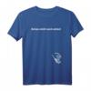 Nicht nach unten schauen - Reingeschaut Loch Motiv-T-Shirt für Motivation und Alltag, klassisch geschnitten