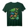 Dinosaurier-Arten Grafiken Dino T-Rex Jungen Dinosaurier T-Shirt – Perfektes Geschenk für Dino-Fans und Dino-Geburtstagspartys
