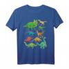 Dinosaurier-Arten Grafiken Dino T-Rex Jungen Dinosaurier T-Shirt – Perfektes Geschenk für Dino-Fans und Dino-Geburtstagspartys