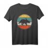 Triceratops Dinosaur Silhouette Retro T-Shirt – Cooles Geschenk für Dinosaurier-Fans und Prehistorie-Liebhaber