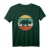 Triceratops Dinosaur Silhouette Retro T-Shirt – Cooles Geschenk für Dinosaurier-Fans und Prehistorie-Liebhaber