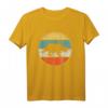 Triceratops Dinosaur Silhouette Retro T-Shirt – Cooles Geschenk für Dinosaurier-Fans und Prehistorie-Liebhaber
