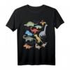 Der Saurier Dino T-Shirt – Klassisch geschnitten mit Dinosaurier-Motiv, ideal für Dino-Fans und als Geschenk
