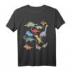 Der Saurier Dino T-Shirt – Klassisch geschnitten mit Dinosaurier-Motiv, ideal für Dino-Fans und als Geschenk