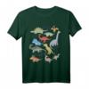 Der Saurier Dino T-Shirt – Klassisch geschnitten mit Dinosaurier-Motiv, ideal für Dino-Fans und als Geschenk