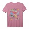 Der Saurier Dino T-Shirt – Klassisch geschnitten mit Dinosaurier-Motiv, ideal für Dino-Fans und als Geschenk