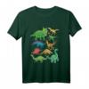 Dinosaurier-Arten Grafiken Dino T-Rex Jungen Dinosaurier Langarmshirt – Perfekt für Dino-Fans, Fossiliensuche & Geburtstagsgeschenke
