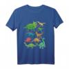 Dinosaurier-Arten Grafiken Dino T-Rex Jungen Dinosaurier Langarmshirt – Perfekt für Dino-Fans, Fossiliensuche & Geburtstagsgeschenke