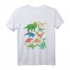 Dinosaurier-Arten Grafiken Dino T-Rex Jungen Dinosaurier Langarmshirt – Perfekt für Dino-Fans, Fossiliensuche & Geburtstagsgeschenke