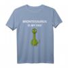 Brontosaurus Lieblingshemd T-Shirt – Lustiges grafisches Dinosaurier-Shirt als Geschenk für Familie und Freunde