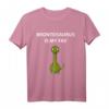 Brontosaurus Lieblingshemd T-Shirt – Lustiges grafisches Dinosaurier-Shirt als Geschenk für Familie und Freunde